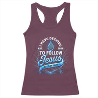 New Baptist Believer Racerback Tank Top Have Decided To Follow Jesus 2026
