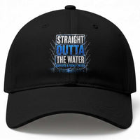 Baptism Baseball Cap Straight Outta Water Christian Baptized