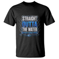 Baptism T Shirt Straight Outta Water Christian Baptized