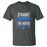 Baptism T Shirt Straight Outta Water Christian Baptized