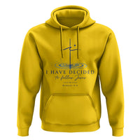 New Believer Hoodie I Have Decided To Follow Jesus In Baptism Cross Water