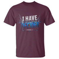 Christian Baptism T Shirt New Believer Water Immersion Baptized I Have Decided