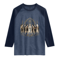 Catholic Saint Raglan Shirt Pray Like A Girl Vintage Christian Faith Inspired