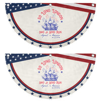 Funny 4th Of July Patriotic Fan Flag So Long London Had A Good Run Usa