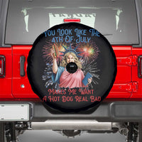 You Look Like The 4th Of July Makes Me Want A Hot Dog Real Bad Spare Tire Cover Funny 4th July Hot Dog Meme - Wonder Print Shop