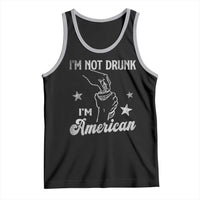 Funny 4th of July Drinking Tank Top Not Drunk I am American - Wonder Print Shop