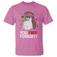 Funny 4th of July T Shirt Patriotic Bald Eagle You Free Tonight - Wonder Print Shop