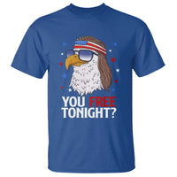 Funny 4th of July T Shirt Patriotic Bald Eagle You Free Tonight - Wonder Print Shop