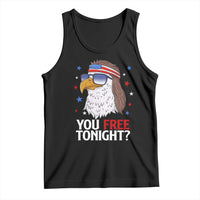 Funny 4th of July Tank Top Patriotic Bald Eagle You Free Tonight - Wonder Print Shop