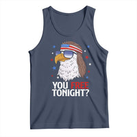 Funny 4th of July Tank Top Patriotic Bald Eagle You Free Tonight - Wonder Print Shop