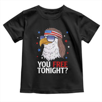 Funny 4th of July Toddler T Shirt Patriotic Bald Eagle You Free Tonight - Wonder Print Shop