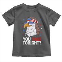 Funny 4th of July Toddler T Shirt Patriotic Bald Eagle You Free Tonight - Wonder Print Shop