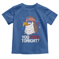 Funny 4th of July Toddler T Shirt Patriotic Bald Eagle You Free Tonight - Wonder Print Shop