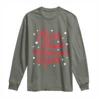 Stars Stripes And Equal Rights Long Sleeve Shirt 4th Of July Patriotic - Wonder Print Shop
