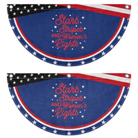 Stars Stripes And Equal Rights Patriotic Fan Flag 4th Of July