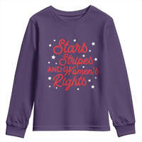 Stars Stripes And Equal Rights Youth Sweatshirt 4th Of July Patriotic - Wonder Print Shop
