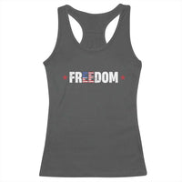 Patriotic Racerback Tank Top Freedom American Flag 4th of July - Wonder Print Shop