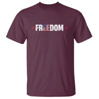Patriotic T Shirt Freedom American Flag 4th of July - Wonder Print Shop
