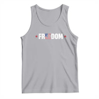 Patriotic Tank Top Freedom American Flag 4th of July - Wonder Print Shop
