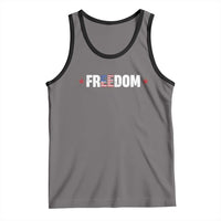 Patriotic Tank Top Freedom American Flag 4th of July - Wonder Print Shop