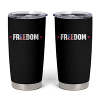 Patriotic Tumbler Cup Freedom American Flag 4th of July - Wonder Print Shop