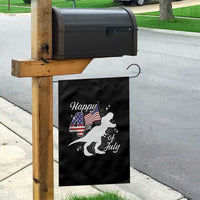 Dinosaur Happy 4th of July Garden Flag Patriotic American Flag USA - Wonder Print Shop