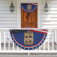 Wanted Treason Founding Fathers 1776 Patriotic Fan Flag 4th Of July Independence Day