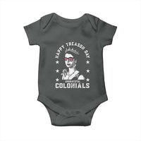 Happy Treason Day Baby Onesie British Queen Funny July 4th Colonial Meme - Wonder Print Shop