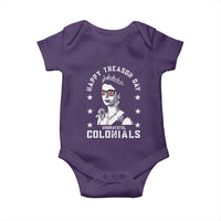 Happy Treason Day Baby Onesie British Queen Funny July 4th Colonial Meme - Wonder Print Shop