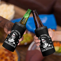 Happy Treason Day 4 in 1 Can Cooler Tumbler British Queen Funny July 4th Colonial Meme - Wonder Print Shop