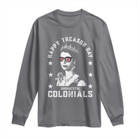 Happy Treason Day Long Sleeve Shirt British Queen Funny July 4th Colonial Meme - Wonder Print Shop