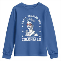 Happy Treason Day Youth Sweatshirt British Queen Funny July 4th Colonial Meme - Wonder Print Shop