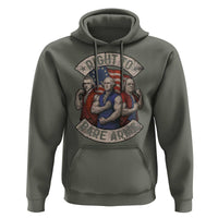 Funny Right to Bare Arms Founding Fathers Hoodie 4th of July Patriotic Celebrations - Wonder Print Shop
