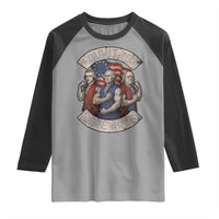 Funny Right to Bare Arms Founding Fathers Raglan Shirt 4th of July Patriotic Celebrations - Wonder Print Shop