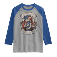 Funny Right to Bare Arms Founding Fathers Raglan Shirt 4th of July Patriotic Celebrations - Wonder Print Shop