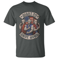 Funny Right to Bare Arms Founding Fathers T Shirt 4th of July Patriotic Celebrations - Wonder Print Shop