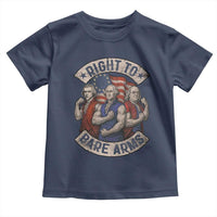 Funny Right to Bare Arms Founding Fathers Toddler T Shirt 4th of July Patriotic Celebrations - Wonder Print Shop