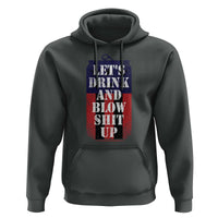 Funny Beer American Flag 4th of July Hoodie Merica Drinking USA - Wonder Print Shop
