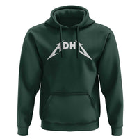 ADHD Hoodie Funny Heavy Metal Rock Music Design Meme - Wonder Print Shop
