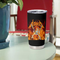Funny Skeleton ADHD Tumbler Cup Meme Flames Neurodivergent Gen Z - Wonder Print Shop