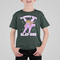 ADHD Meme T Shirt For Kid Funny Slay DHD Frog Neurodivergent - Wonder Print Shop