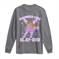ADHD Meme Long Sleeve Shirt Funny Slay DHD Frog Neurodivergent - Wonder Print Shop