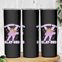 ADHD Meme Skinny Tumbler Funny Slay DHD Frog Neurodivergent - Wonder Print Shop