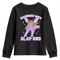 ADHD Meme Youth Sweatshirt Funny Slay DHD Frog Neurodivergent - Wonder Print Shop