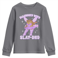 ADHD Meme Youth Sweatshirt Funny Slay DHD Frog Neurodivergent - Wonder Print Shop