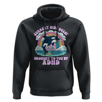 Side Quest ADHD Hoodie Funny Neurodivergent Meme - Wonder Print Shop