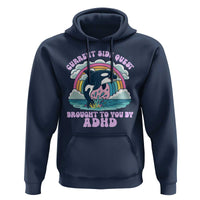 Side Quest ADHD Hoodie Funny Neurodivergent Meme - Wonder Print Shop