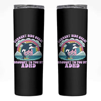 Side Quest ADHD Skinny Tumbler Funny Neurodivergent Meme - Wonder Print Shop