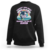 Side Quest ADHD Sweatshirt Funny Neurodivergent Meme - Wonder Print Shop