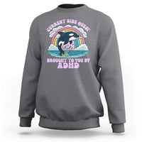 Side Quest ADHD Sweatshirt Funny Neurodivergent Meme - Wonder Print Shop